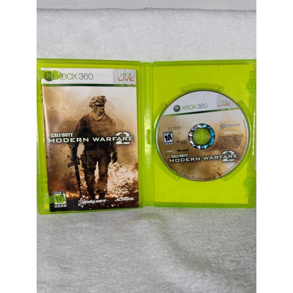 Activision Call of Duty Modern Warfare 2 Xbox 360 N/A Multicolor Excellent CIB
